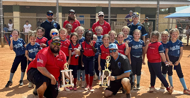 Spring 2025 Tri-County 8U Champions - Coach Kevin
